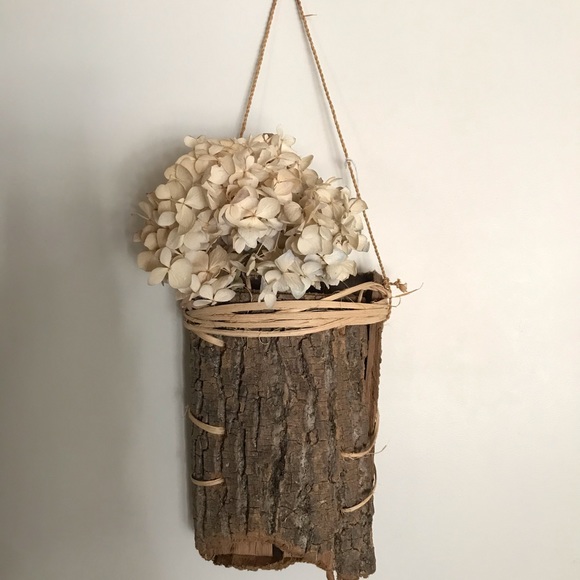 Handmade Tree Bark Decor - Picture 1 of 5